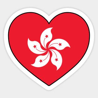 Heart - Hong Kong Sticker